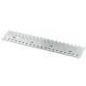 Шаблон 90˚для установки болтовых соединителей Flexco® Bolt Solid Plate №2 на конвейерную ленту шириной 800 мм